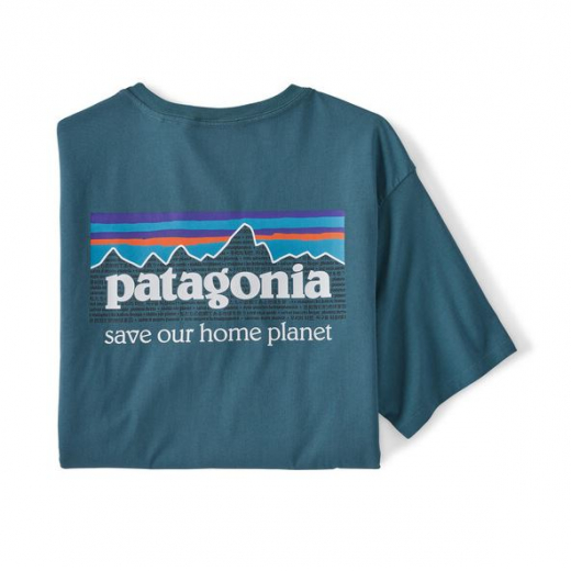 T-shirt P-6 Mission Regenerative Pilot  Abalone Blue