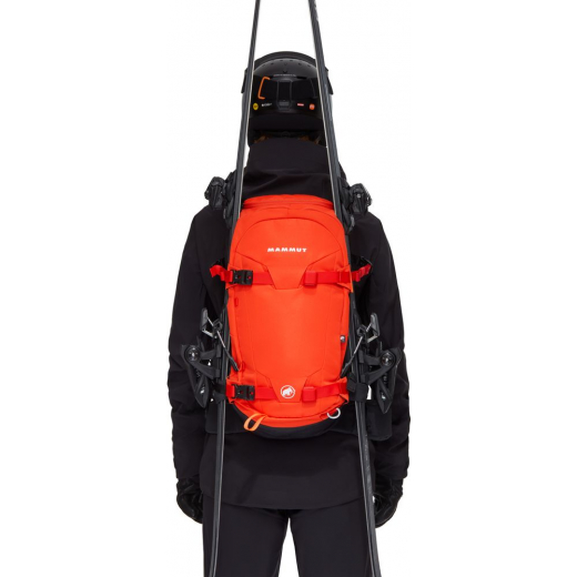 NIRVANA 30 HOT RED/BLACK – Sac à dos ski – Chullanka