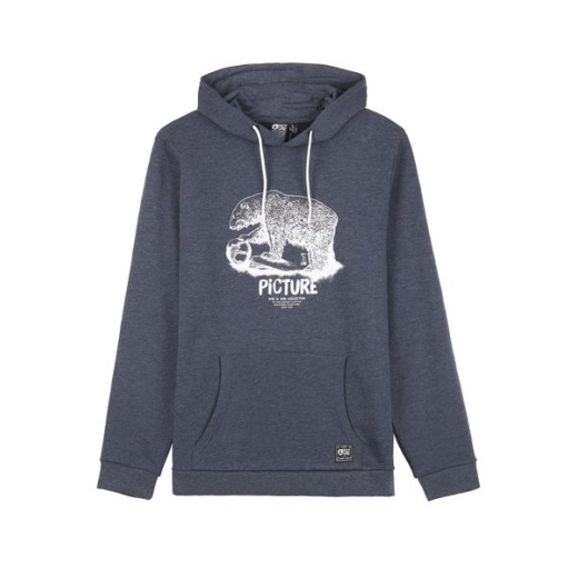 Sweat D&s Bear Hoodie Dark Blue Melange
