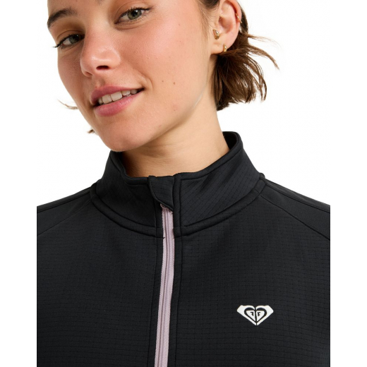 Polaire Femme Waves Of Warmth Tech Top Anthracite