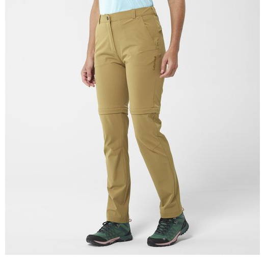Pantalon Active Stretch Zip-off Femme Gold Umber