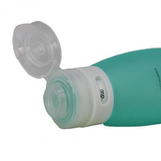 Bouteille Silicone 98ml Caribean Green