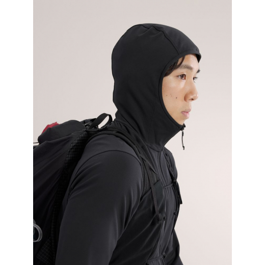 Polaire A Capuche Kyanite Lightweight Black