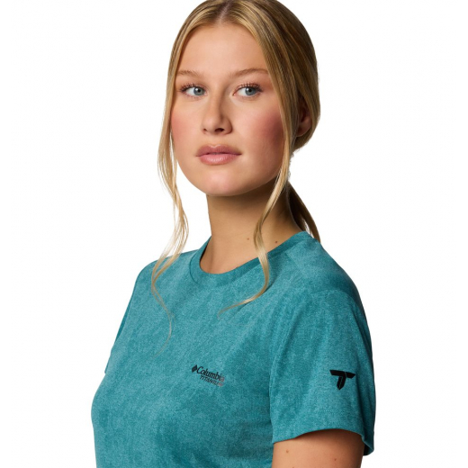 T-Shirt Femme Bluebird Canyon River Blue