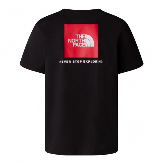 M S/s Redbox T-shirt Tnf Black - Tee Shirt Mc | The North Face