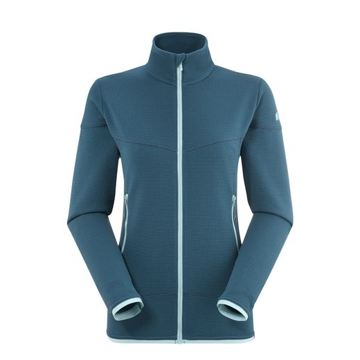 Polaire Track Light F-zip Femme Ink Blue