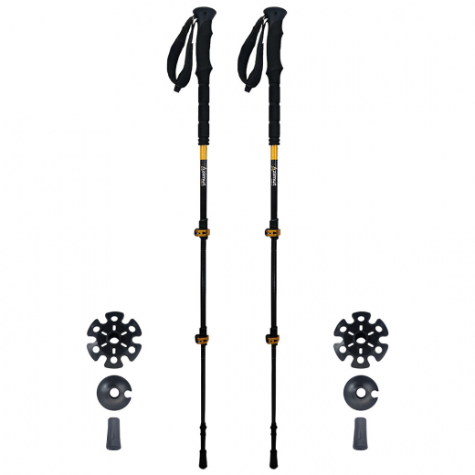Carbone Trek 2 (Paire) Batons De Randonnée Trek Azimut Outdoor