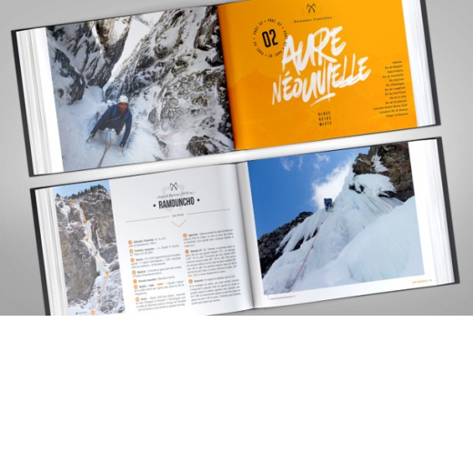 Escalades Givrées Aux Pyrénées