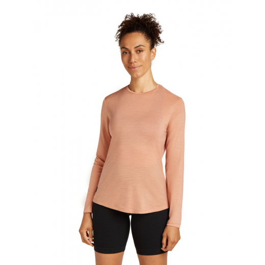 T-shirt Femme Long Merino 125 Cool-lite Sphere Iii Desert Sand