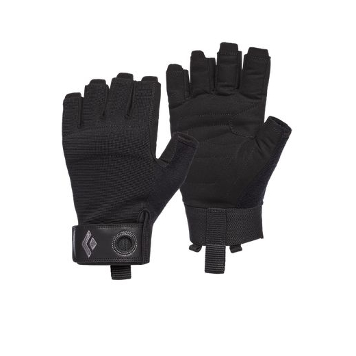 Mitaines Crag 1/2 Finger Black