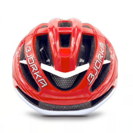 Casque Climbert Rouge Bjorka