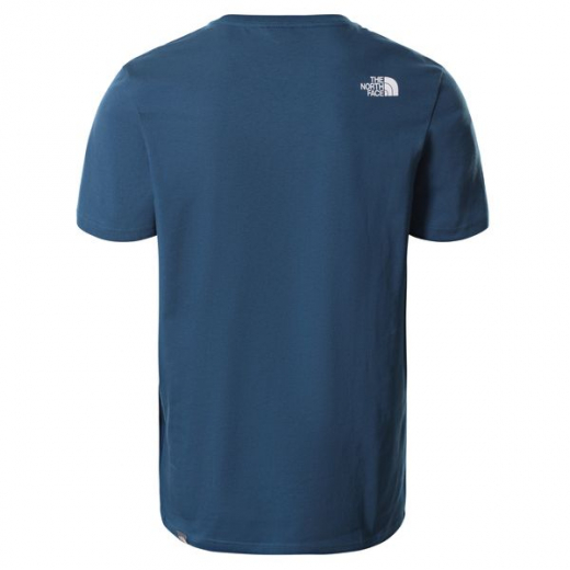 T-shirt Mountain Line Blue