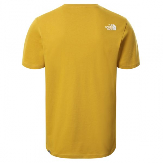 T-shirt Mountain Line Arrowwood Yellow
