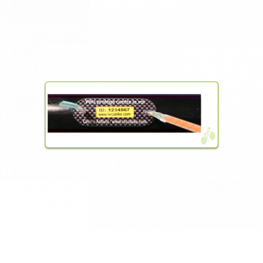Kit Standard 108 Marquages Antivol Pour Velo - Antivol | Recobike