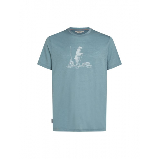 T-shirt Merino 150 Tech Lite Pol Paddle Blue Ash