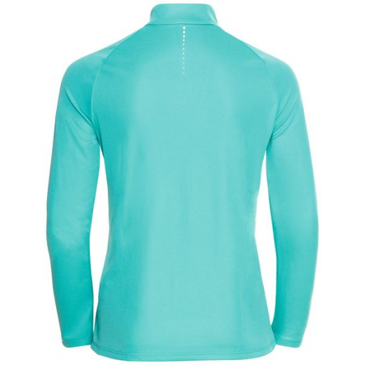 T-shirt Ml Femme Essential Ceramiwarm 1/2 Zip Jaded