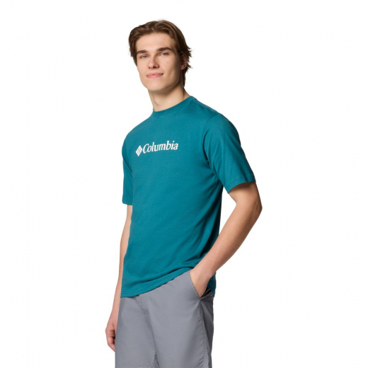 T-Shirt Csc Basic Logo River Blue