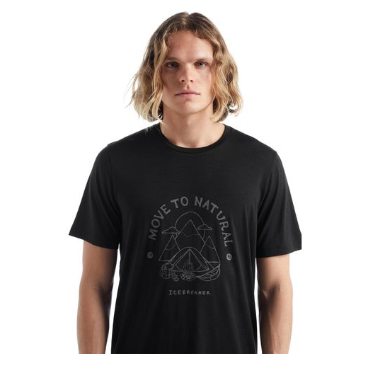 T-shirt Tech Lite Ii Canopy Camper Black