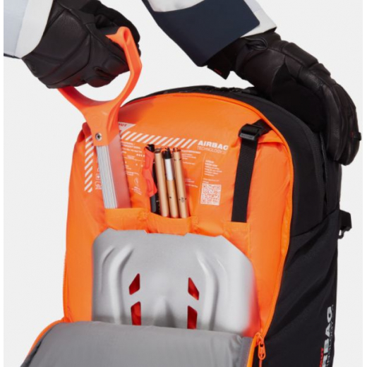 Pro X Removable Airbag 3.0 Black / Orange 35l