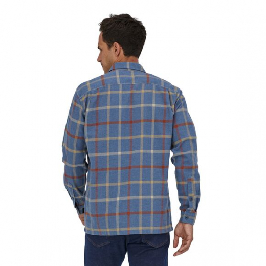 Chemise Fjord Flannel Brisk Dolomite Blue 