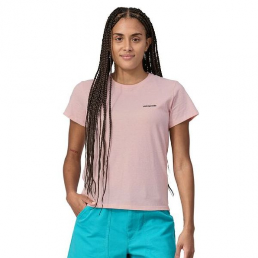 T-shirt Femme P-6 Logo Responsibili-tee Whisker Pink