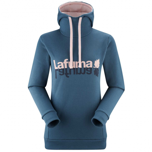 Sweat A Capuche Leaf Femme Ink Blue