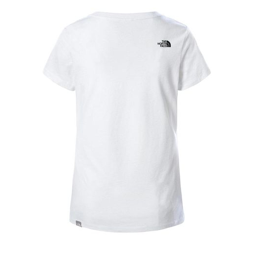 T-shirt Femme Neverstopexploring Tee White Red