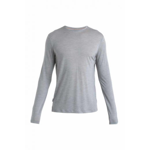 M Mer 125 Cool-lite Sphere Iii Ls T-shirt Metro Hthr - Tee Shirt Ml