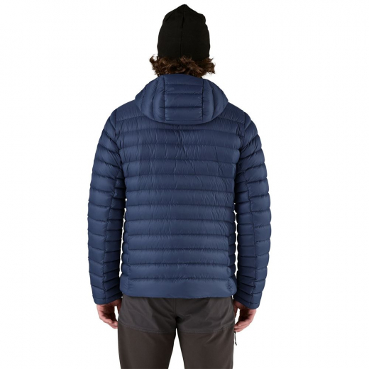Doudoune Down Sweater Hoody New Navy