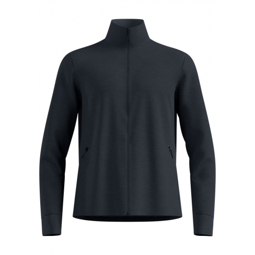 Veste Polaire Grid Fleece Black Melange
