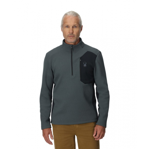 Polaire 1/2 Zip Bandit Slate Blue