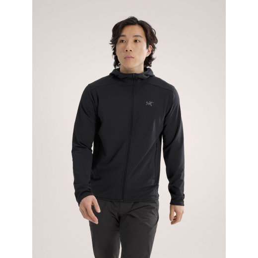 Polaire A Capuche Kyanite Lightweight Black