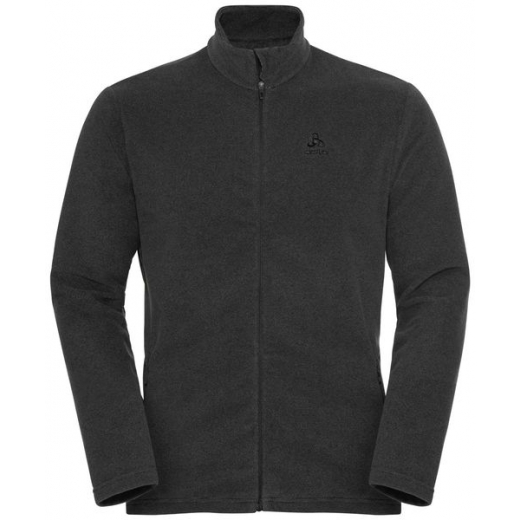 Polaire Roy Full Zip Shale Grey Black Stripes