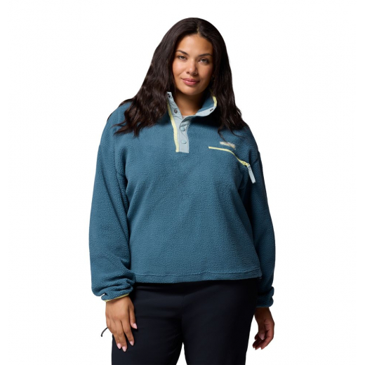 Polaire Femme Helvetia II Cropped Everblue Crushed Blue