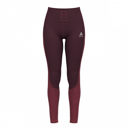 Legging Run Easy Warm Winetasting Femme