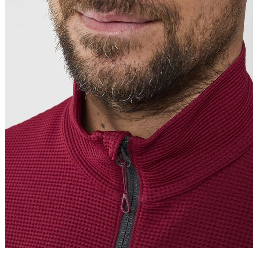 Polaire Track F-zip Pomegranate