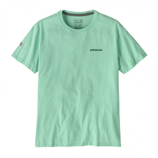 T-shirt Fitz Roy Icon Responsibili Tee Rinsed Green