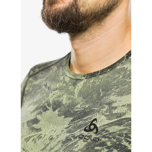 Whistler Eco Bl Top Crew Neck L/s Olivine Black