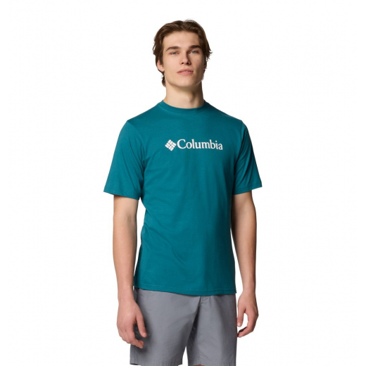 T-Shirt Csc Basic Logo River Blue