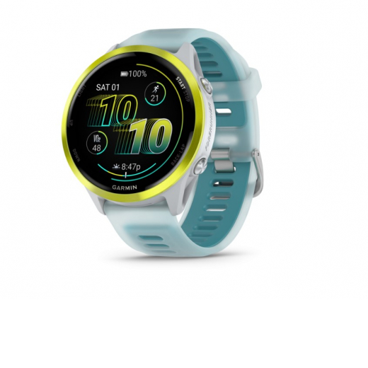 Forerunner 570 47MM WHITESTONE/AMP YELLOW