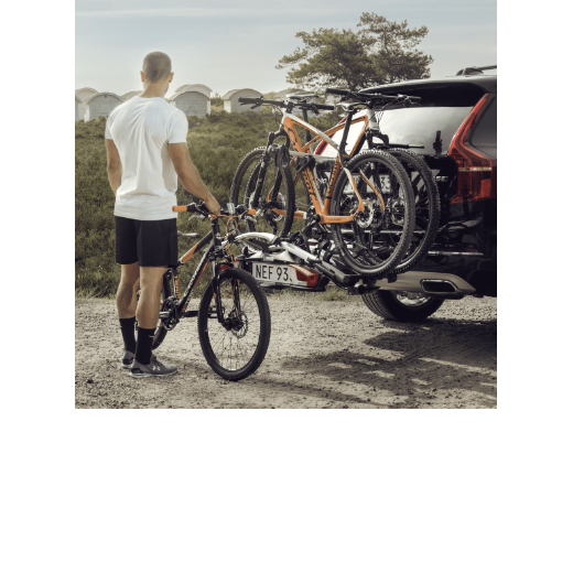 Porte Vélo Attache Remorque Vélocompact 3 VELOS 13 PIN