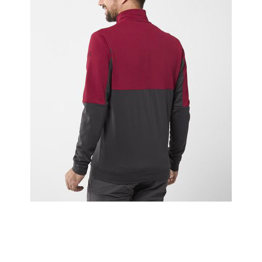 Polaire Track F-zip Pomegranate