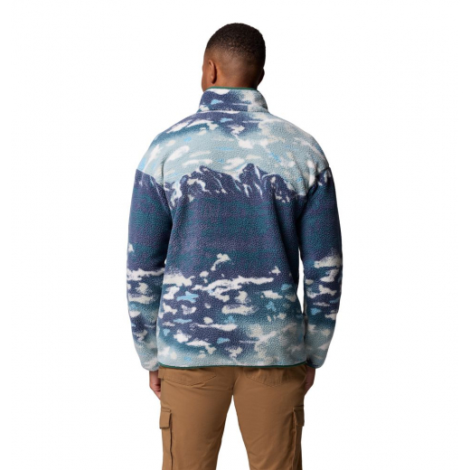 Polaire Helvetia II Printed Crushed Blue Sisters