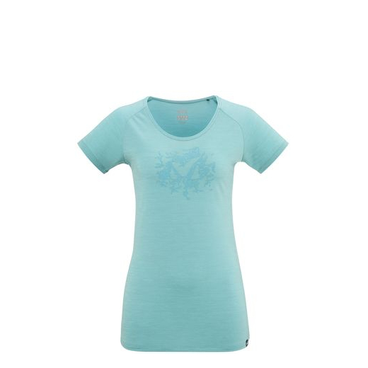 T-shirt Imja Wool Print Femme Porcelain
