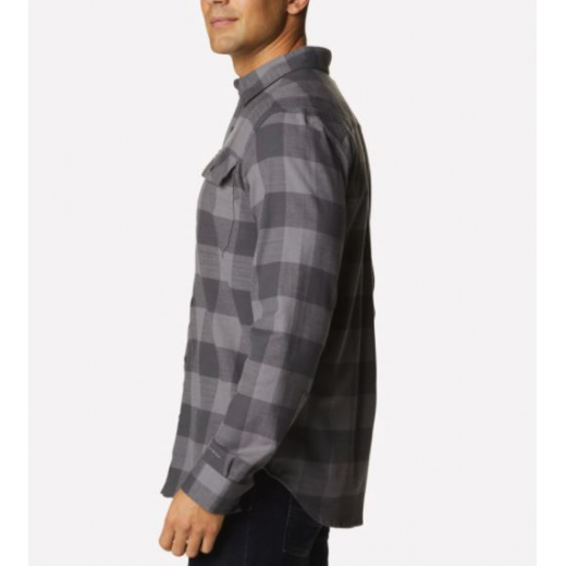 Chemise Flare Gun Stretch Flannel City Grey Twill