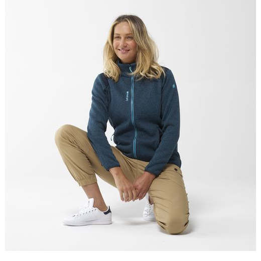 Polaire Cloudy Full Zip Femme Ink Blue