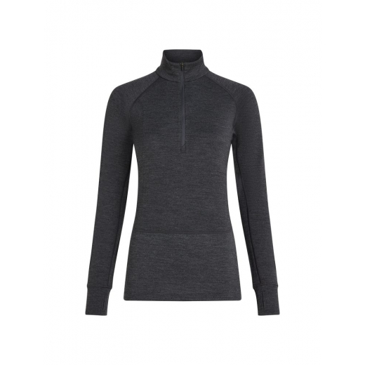 T-Shirt Femme Mer 260 Zoneknit Half Zip Jet Heather