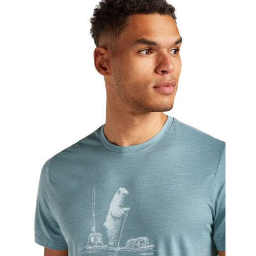 T-shirt Merino 150 Tech Lite Pol Paddle Blue Ash