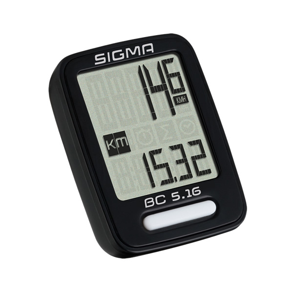 Compteur vélo Sigma 5 fonctions à fil