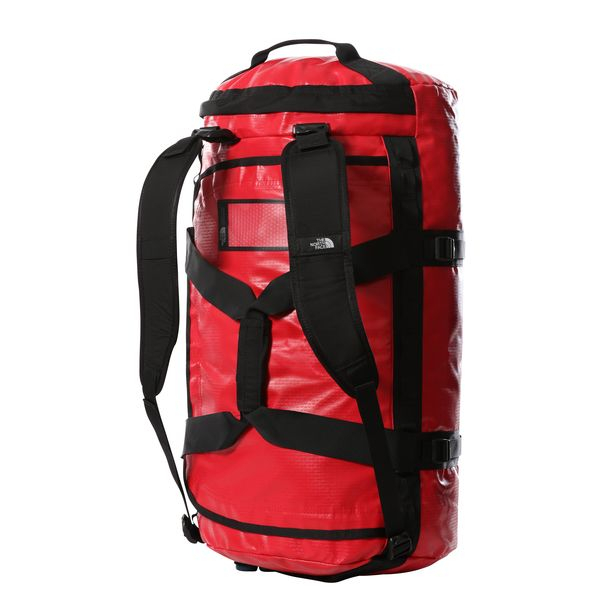 the north face red bag